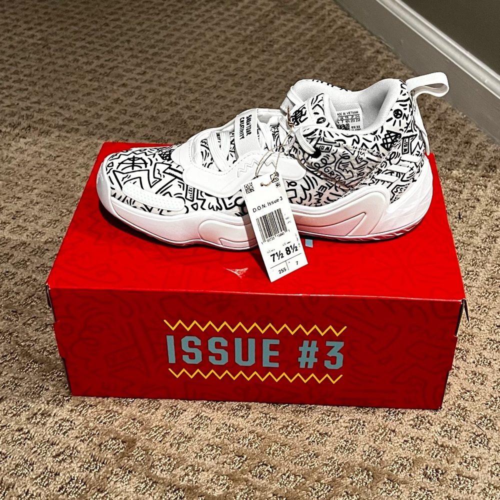 NIB RARE Adidas | D.O.N. Issue #3 basketball shoes - Picture 2 of 6